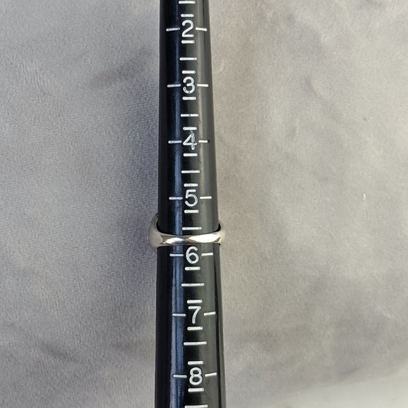 CITRINE STERLING SILVER Square Cut Dot Band Ring - Picture 11 of 15